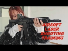 Airsoft-Gewehr Laserpatrone Gasvibration Maulkorb Laser Trockenfeuer Training Laser Schießsimulation