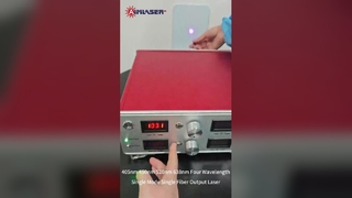 450 nm, 520 nm, 638 nm RGB-fasergekoppelter Laser