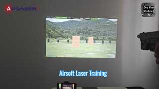 Vibrations-Laserkartusche für Rückstoß-Airsoft-Pistolen, Trockenfeuer-Trainings-Laser-Schießsimulator