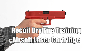 Rückstoß-Trockenfeuer-Trainings-Vibrationsmündungs-Laserpatrone für Airsoft-Pistole