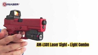 AM-LS01 Pistolen-Laservisier + Licht-Kombination