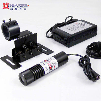 635nm 20mW 2.5mmx10m@5m Red Line Laser Projector Generator With Mount And Power Adapter For Industrial Alignment Positioning