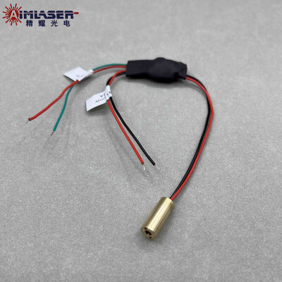 850nm Infrarot-Laserdiodenmodul Doppelleistung 5mW / 50mW Wechselbar Φ6×12mm Kompaktgröße für Lasersicht und Nachtsicht