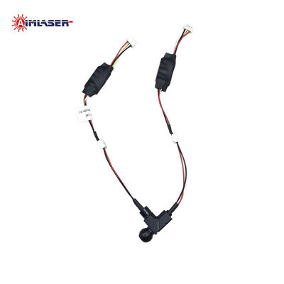 Koaxiale Mini-Lasermodul mit doppelter Wellenlänge 520nm & 850nm 1mW 5mW Grüner & IR-Laserkopf