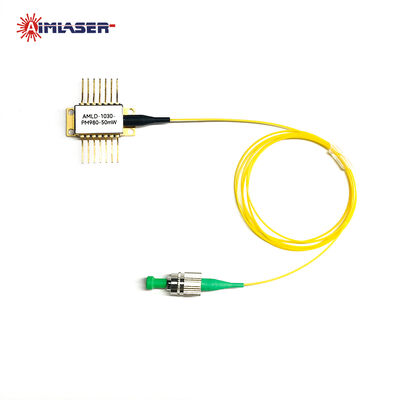 1310nm 1550nm DFB Butterfly Package Faserkopplungs-Laserdiodenmodul mit TEC und optischem Isolator (optionaler Treiber)