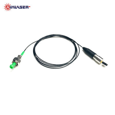 520nm 50mW grünes Koaxial-Ein-Modus-Faser-Pigtailed-Laserdiodenmodul mit 3,5 μm Faserkern